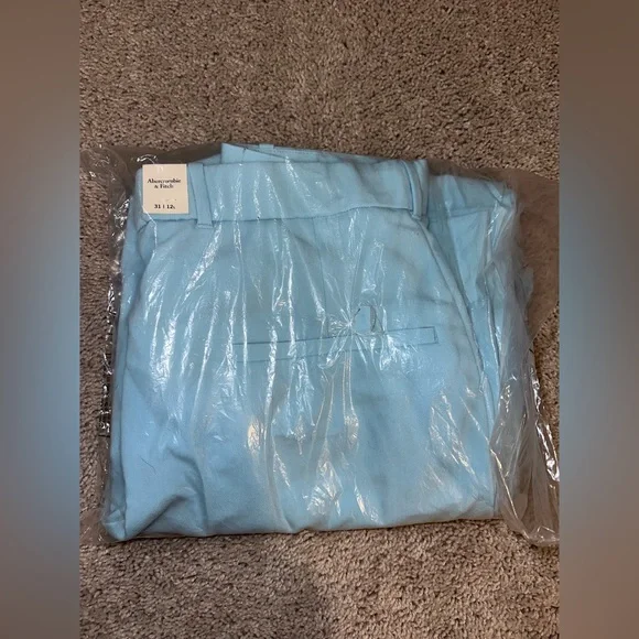 Light blue Abercrombie Sloan Tailored pant - Picture 2 of 3